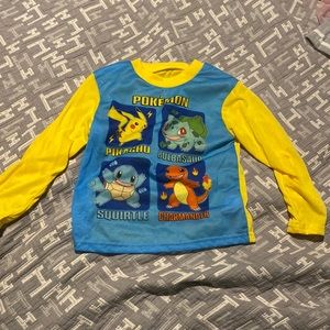 unisex kids Pokémon sleep shirt